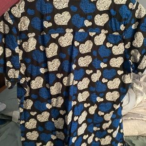 Large scrub top